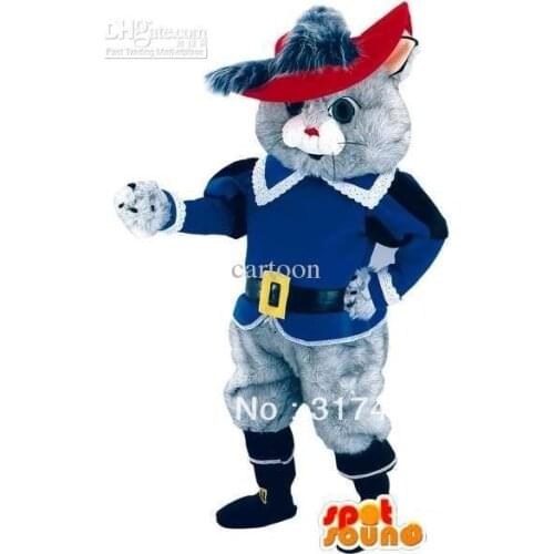 Customized cat cartoon Mascot Costume Adult Character Costume Cosplay mascot costume free shipping