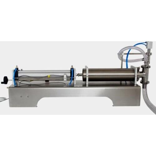 Commercial Horizontal Semi Automatic Pneumatic Liquid Filling Machine Piston Beverage Filler Machine Juice Packager