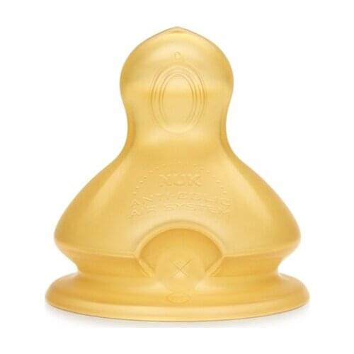 TETINA LATEX ANTICOLICO NUK FIRST CHOICE LECHE T-2 M 2 U