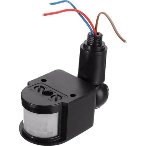 Waterproof Outdoor Pir Motion Sensor Led Flood Light Sensor Detector Motion Sensor Adjustable Pir Switch