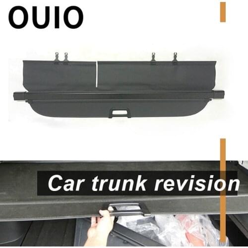 1Set Car Rear Trunk Cargo Cover Luggage Carrier Curtain For Jeep Cherokee styling Black Security Shield Shade Auto accessories