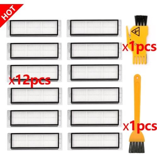 New Main brush hepa filter side brush kit for Xiaomi Mi vacuum 1st Robot Roborock S50 S51 S55 E35 T60 T61 T65 parts