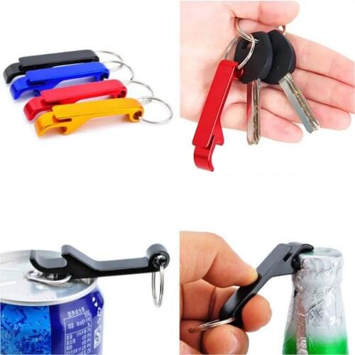 4 In1 Bottle Opener Key Ring Chain Keyring Keychain Metal Beer Bar Tool Gadgets Cool Beer Opener Keychain Bottle Opener Keychain