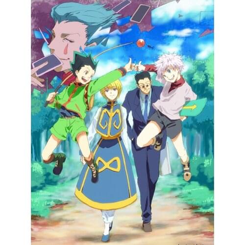 Diamond Embroidery DIY Diamond Painting Cross Stitch Kit "Hunter x Hunter Anime Poster "Needlework Home Decoration WG2052