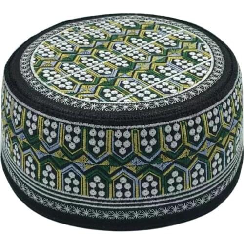 Arabic india muslim Hat Islamism Muslim hat Islam Hat kippa Embroidery Prayer jewish hat Muslim goods saudi arabia Hats for men