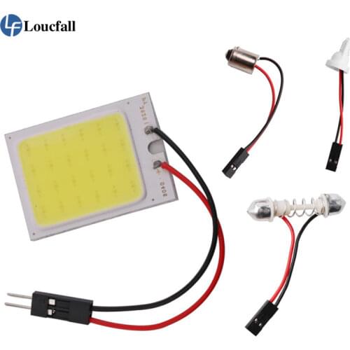 Car Dome Light LED Panel Light Car Interior Reading Lamp Signal Lamp Super White Bulb Festoon car lights new