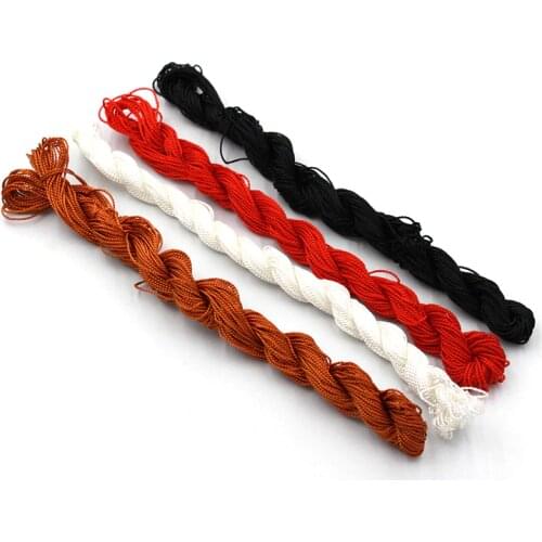 Shiny Hand Sewing Nylon Threads Leather Waxed Threads Cord String Crochet Sewing Machine Threads DIY Sewing Supplies Tool