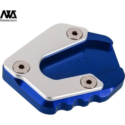 Side Stand Enlarger Plate CNC Aluminum Widening Base Extension for Yamaha YZF R15 V3 2017-2019 Motorcycle Accessories