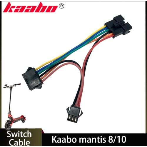 Kaabo Mantis Power Key Lock Switch Cable Controller Adapter Gauge Converter Line