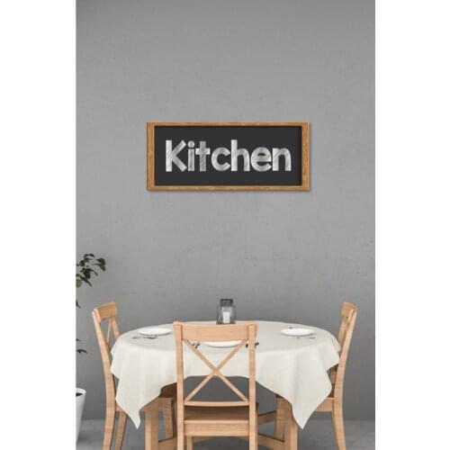 Kitchen Written Frames Looking Wooden Decorative Table Wall Decoration