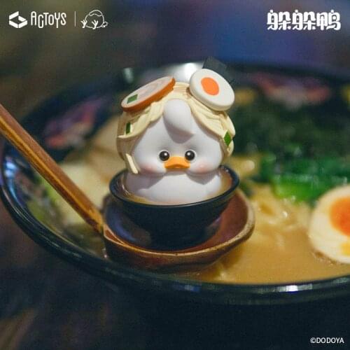 Cute Duck Toy Authentic Late Night Izakaya Series Blind Random Box Trend Kid Doll Christmas Gift Computer Desktop Decoration