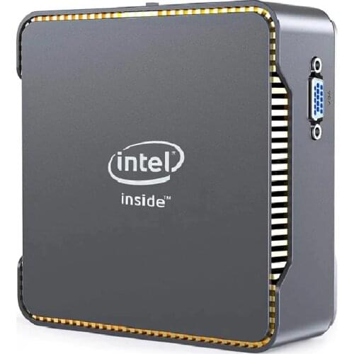 AK3V GK3V Mini PC Intel Celeron J4125 J3455 Quad Core LPDDR4 Windows 10 8GB RAM 128GB SSD 1000M LAN Desktop Computer