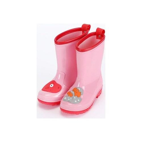 Cartoon Children Rain Boots Boys and Girls Four Seasons Rain Boots Baby Non-slip Waterproof Children Rain Shoes Ankle Boots