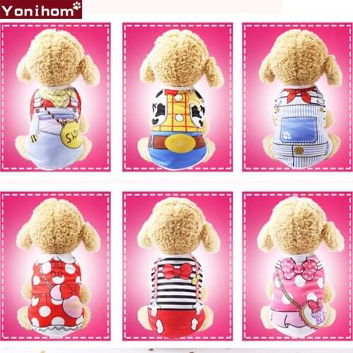 Pet Clothes Dog Clothes Clothing for Dogs Pets Clothing Pet Clothes Summer Dogs Pets Clothing Chihuahua Puppy Dog-clothes Cats