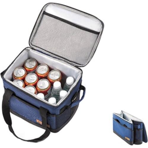 Portable Picnic Bag Large Capacity Multifunctional Insulated Storage Bag for Home Outdoor Camping Home Storage & Organization WW