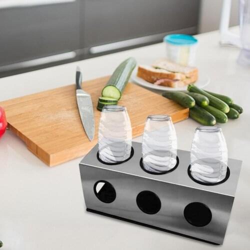 For Soda Bottle Drip Stand Widely Used Silicone Pad Drain Rack Stable Base For Fixing Glass Bottles & Caps Wtih Cleaning Brush