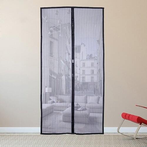 7size Summer Anti Mosquito curtains Bug Curtains Net Door Screen Kitchen Curtains ployester fiber Curtains Mesh Screen Magnets