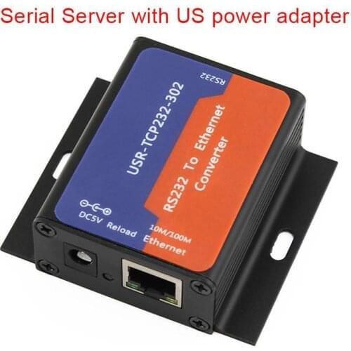 USR-TCP232-302 Serial Server Networked communication device TCP/IP RS232 Serial to Ethernet Converter