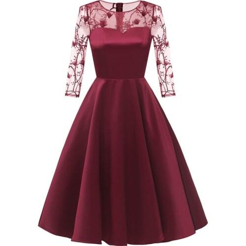 Woudeyou Womens Satin Dresses