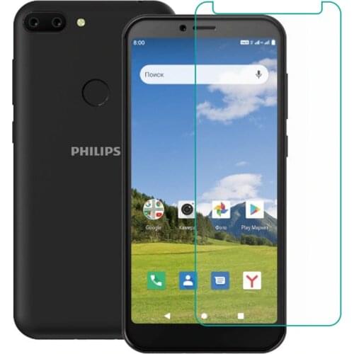 Tempered Glass For Philips S561 GLASS 9H 2.5D Protective Film Explosion-proof Clear LCD Screen Protector Phone cover