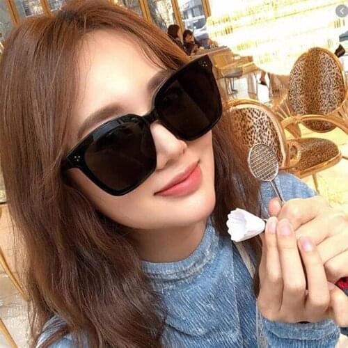 Eoome Spring New Hand Made Customized lady Squarel Sytle Textured Acetate Sunglasses Top Qaulity Unisex With Case UV protection