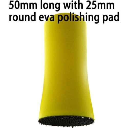 1 inch 25mm manual grinding disc small grinding disc hand support hand polishing disc grinding disc flocking sandpaper magic hoo