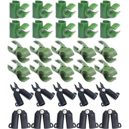 1 Set Plant Support Awning Pillar Accessories A Clip Quickly Set Up Climbing Vine Bracket Plant Steel Pipe Bracket Garden Suppo