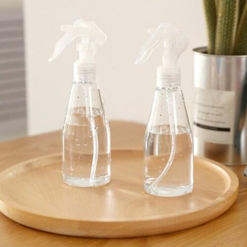 1 Pcs Transparent Plastic Spray Bottle Portable Refillable 200ML Container Empty Bottle