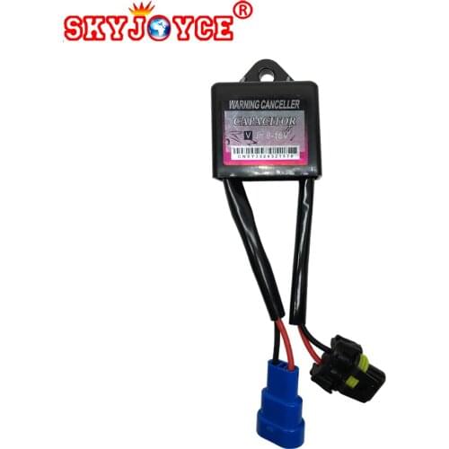 10Xhid Canceller Error Warning Xenon HID Kit H1 H3 H7 H8 H11 9005/6 Canbus Capacitors Computer Decoder hid warning canceller
