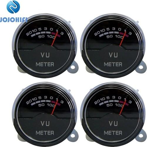 4pcs P-40SA VU Meter Panel High-precision Head Amplifier DB Table Decoder Level Meter Amplifiers Audio Strap with Backlight