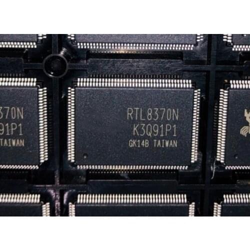 5-20pcs New RTL8370N RTL8370N-VB-CG TQFP128 8-port Gigabit Ethernet switch chip