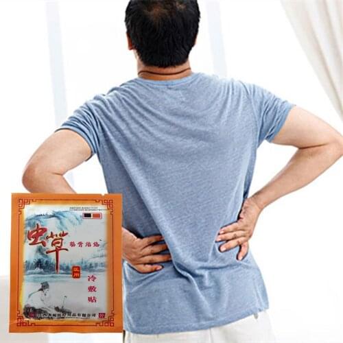 8Pcs/Bag Cordyceps Pain Relief Patches Chinese traditionl medicine Analgesic plaster joint pain plaster New