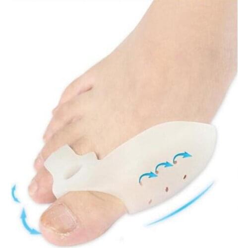 80% Hot Sale Silicone Big Toe Hallux Valgus Correctors Bunion Relief Straightener Separators