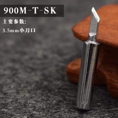 900M-T-SI 5 pcs /lot Lead-free solder Iron tip for hakko 936 saike 909 aoyue Lukey 852D soldering rework station