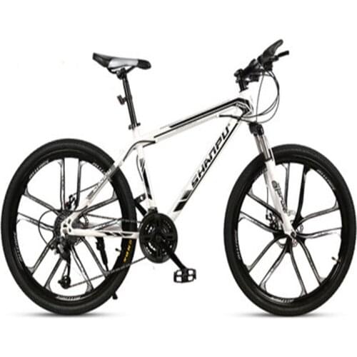 Cross-Country Mountain Bicycle 21/24/27/30 Speed Ten-Blade Wheel Ultra-Light Shock Absorption For Men And Women
