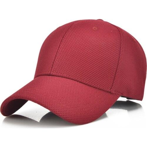 Fitted Snapback Baseball Cap For Women Men Casual Solid Summer Dad Hat Black Gray Blue Acrylic Cap