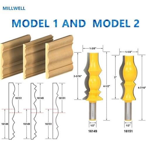 1PCS-12.7mm shank Free shipping woodworking router bit,solid carbide end mill,wood milling cutter,window cutter,CNC wood tool