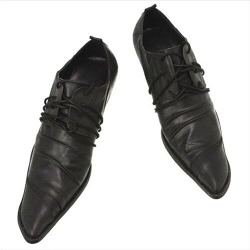 Mocassin homme mens shoes high heels black brown genuine leather oxford shoes for men male elegant gents mens shoes formal