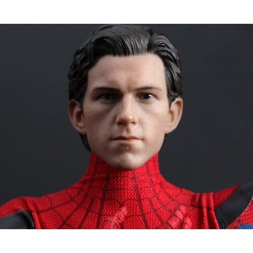Head Model Toy 1/6 Scale Male Boy Peter Dutch brother head carving Accessories Model F 12''Action figure Body Doll Toy