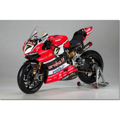Ducati Panigale R Super Bike Photo Wall Art Poster Canvas Painting for Bedroom Decoration