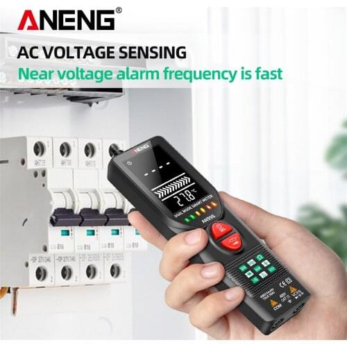 Professional Automatic Digital Multimeter 6000 Counts Electric AC / DC Voltmeter Ohm Hz Temperature Detector Measuring Tools