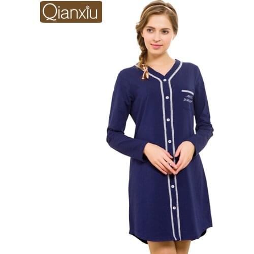Qianxiu Women's Cotton Robes