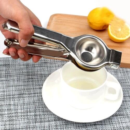 Stainless Steel Squeezer Juicer for Fruit Kitchen Tools Hand Manual Lemon Juicer Kitchen Accessories