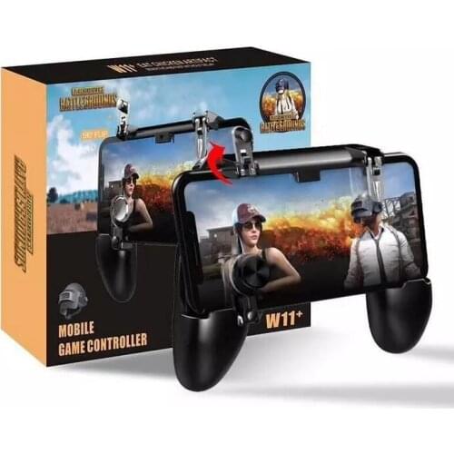 W11 + Mobile phone game handle game handle mobile phone shell protective cover game handle bracket joystick fire trigger