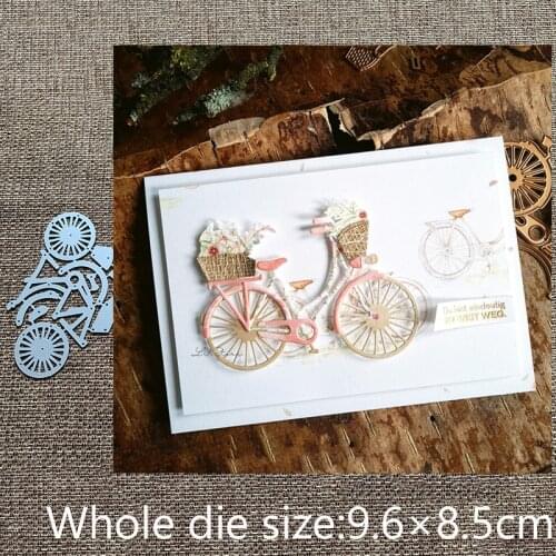 XLDesign Craft Metal Cutting Dies stencil mold Basket Bicycle decoration scrapbook Album Paper Card Craft Embossing die cuts