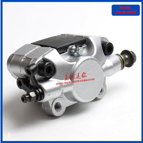 Rear Disc Brake Caliper System Pad Rear Hydraulic Brake Caliper Pump Fit for 150cc 250cc Bull Quad Dirt Bike ATV