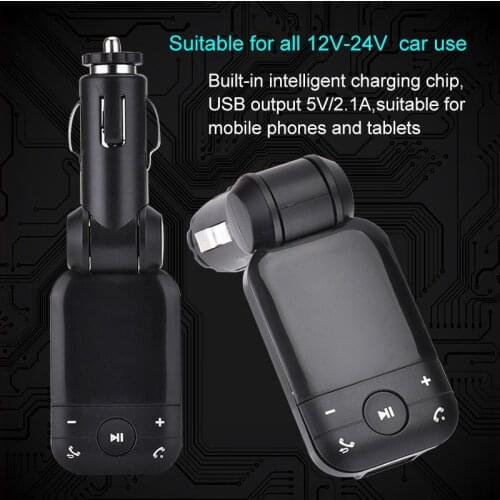 Car Bluetooth Hands Free MP3 Player Universal Car Bluetooth Adapter USB Charger Car Accessories #2