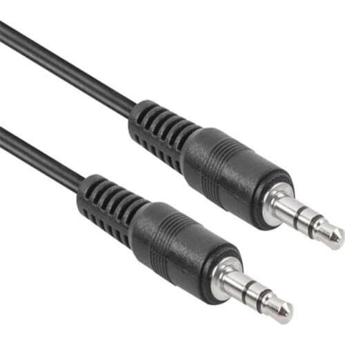 3.5mm Stereo Car Auxiliary Audio Cable Male To Male for Smart Phone 2018#1 aux 3.5mm male audio Cable