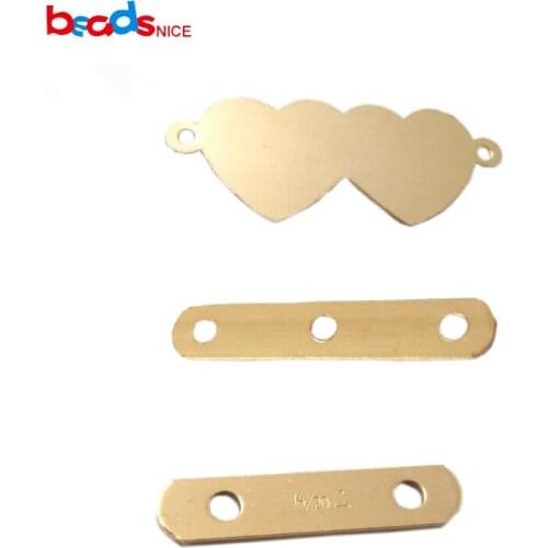 Beadsnice 14k Gold Filled Bar Connector Link Blank Charm Pendant Jewelry Supplies 25930