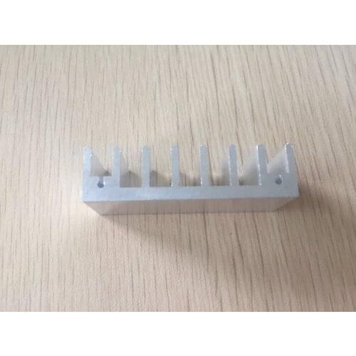 Free Ship Small aluminum heat sink Electronic aluminum alloy radiator Computer pcb board dedicated heatsink 52*14*20mm heatsink